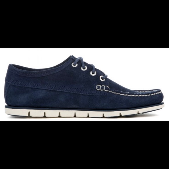 TIMBERLANDTidelands Ranger Moc Navy Boot NavyMen – Blue NEW - Picture 3 of 6